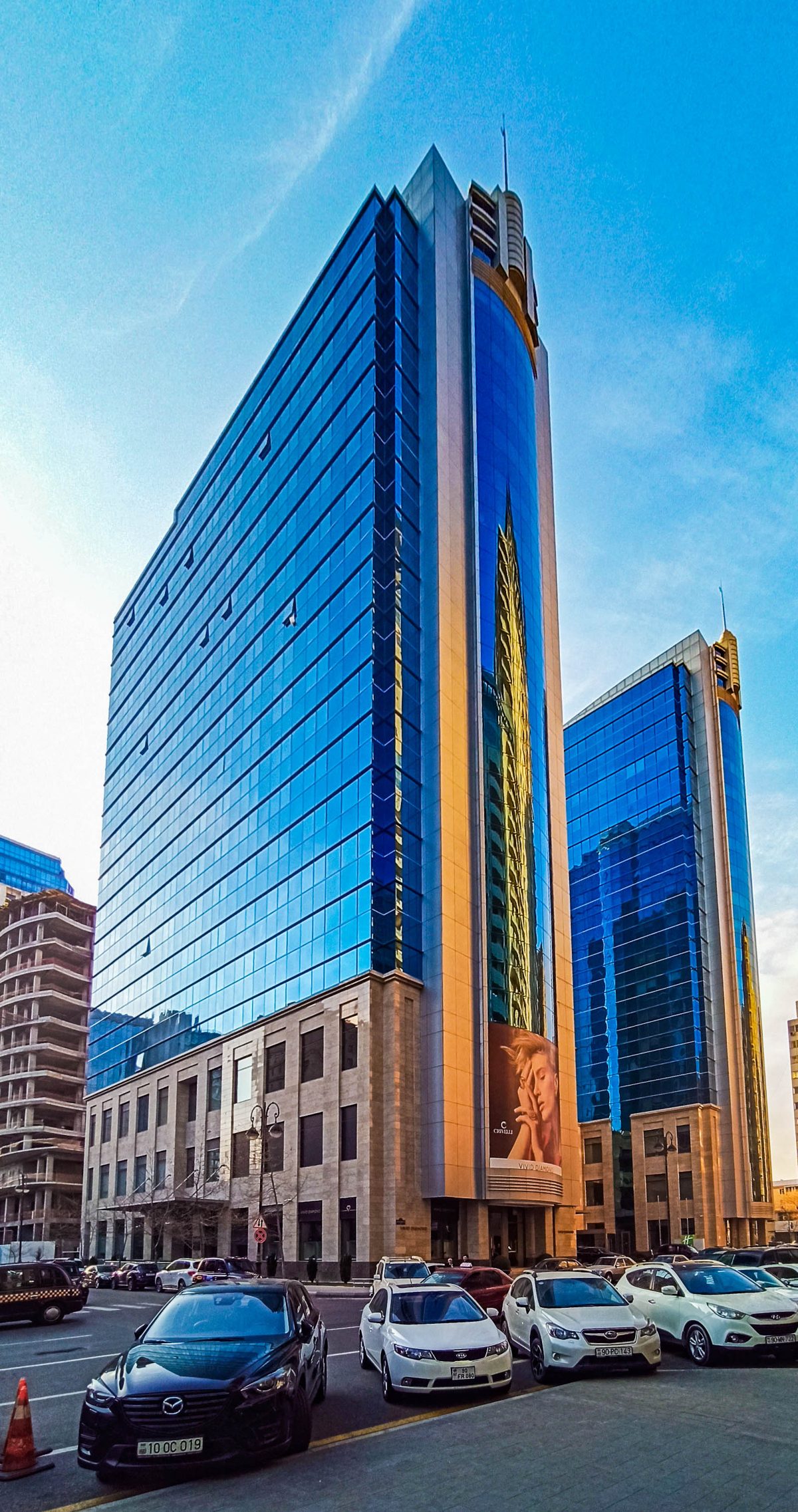 Marine Plaza tower in central Baku, home of the Azmed Devices office