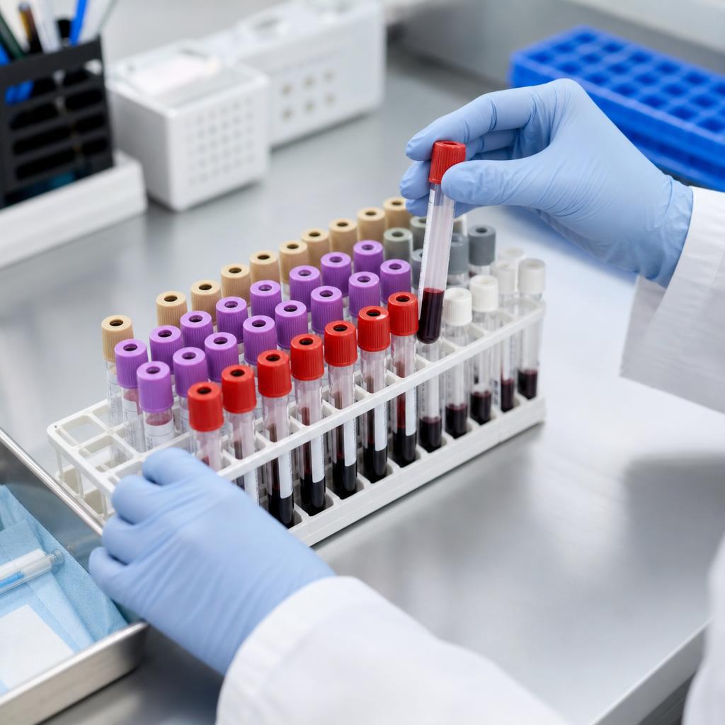 Безопасный забор крови и портфель BD Vacutainer
